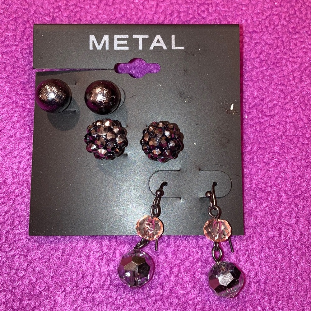 NWT METAL earrings - bundle and save!